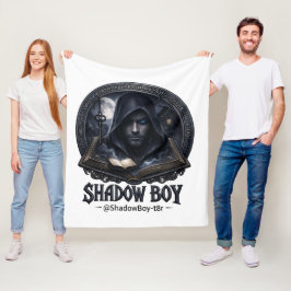 Schattenjunge Fleecedecke