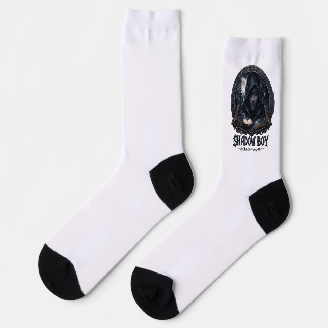Schattenjunge Socken (Linkes Detail)