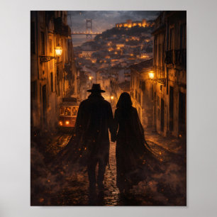Schattenliebhaber in Lissabon – Geheimnisvolle Rom Poster