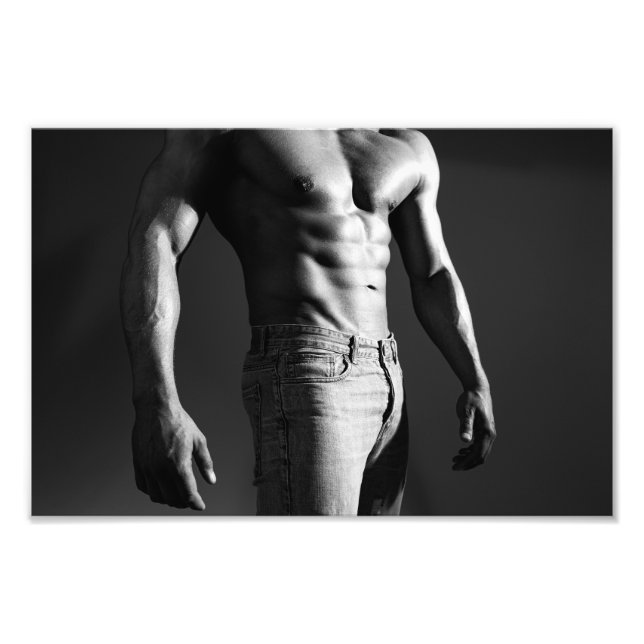 Schattenmuskeln Hot Typ Poster (Vorne)