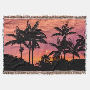 Schattenrisse von Palmen, Hawaii Decke