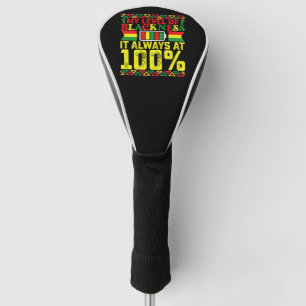 Schattenzustand im 19. Jahrhundert schwarze Geschi Golf Headcover