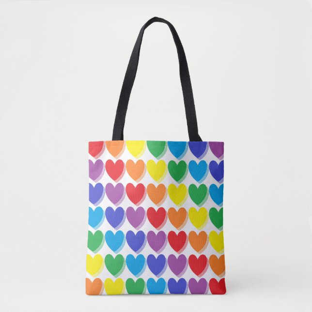 Schattierte Regenbogenhörer Tasche (Vorderseite)