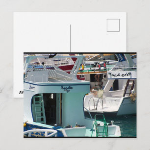 Schattierungen der Küste von Hurghada Postkarte