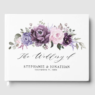 Schattierungen Lila blutiger blutiger Hochzeiten Gästebuch