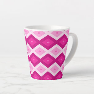 Schattierungen von Fuchsiendiamanten Milchtasse
