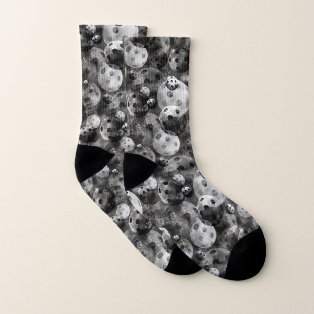 Schattierungen von Gray Pickleball Socken (Paar)