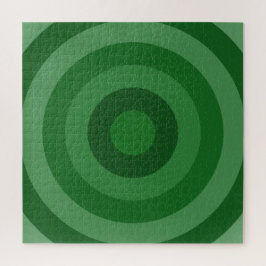 Schattierungen von Green Rings Jigsaw Puzzle
