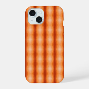 Schattierungen von Orange Geometrische Abstrakte K iPhone 15 Hülle