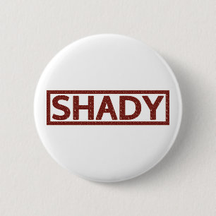 Schattige Briefmarke Button