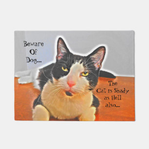 Schattige Katzen-Fußmatte Fußmatte