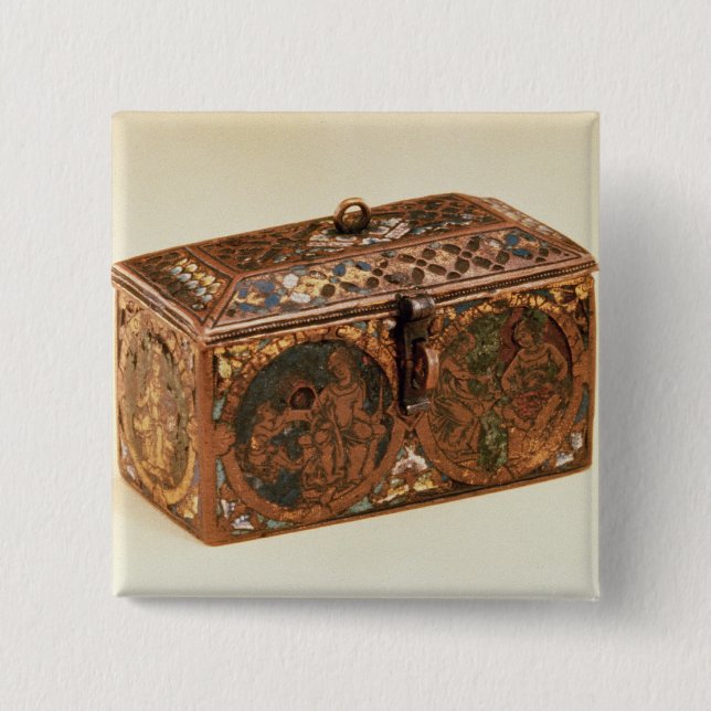 Schatulle, 13. Jahrhundert Button (Vorderseite)