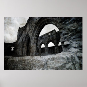 Schatz-Abtei - Schottland - Plakat