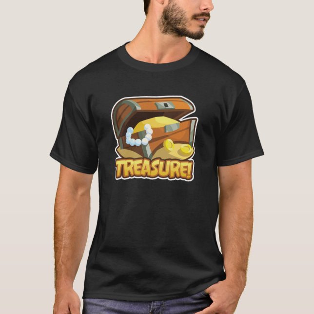 Schatz! Der dunkle T - Shirt der Männer (Vorderseite)