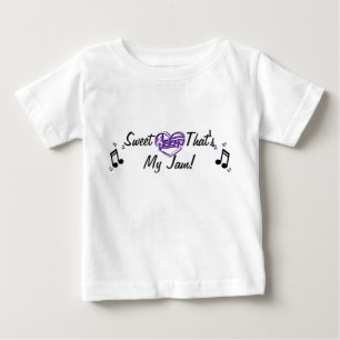 Schatz, der mein Staumusik-Babyeinteiler ist Baby T-shirt