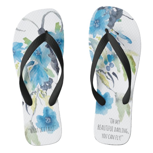Schatz, du kannst fliegen! flip flops (Fußbett)