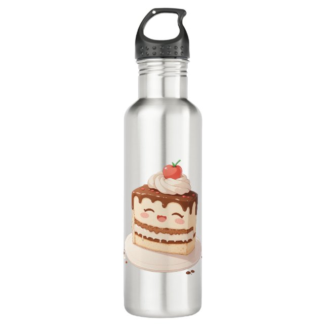 Schatz! Edelstahlflasche (Vorderseite)