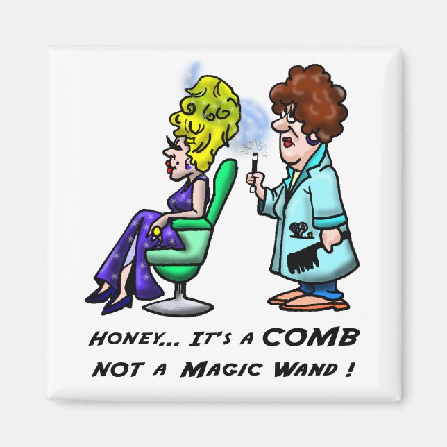 Schatz... ein Kamm Magnet (Vorne)