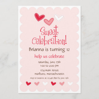 Schatz-Geburtstags-Party Einladung