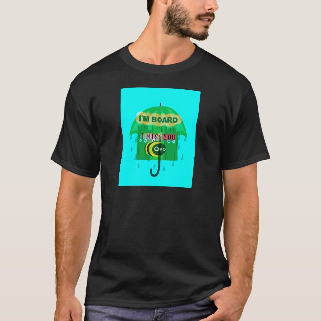 Schatz, ich vermisse dich so sehr T-Shirt (Vorderseite)