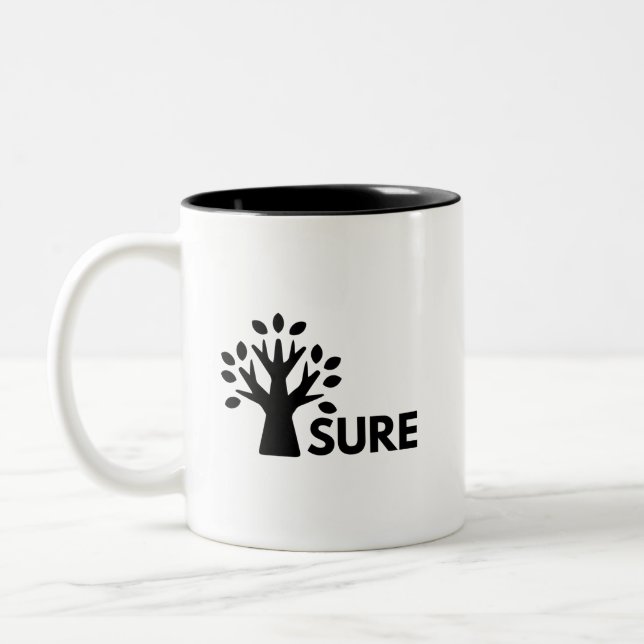Schatz Zweifarbige Tasse (Links)