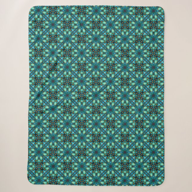 Schätze aus Türkis Sherpadecke (Vorderseite)