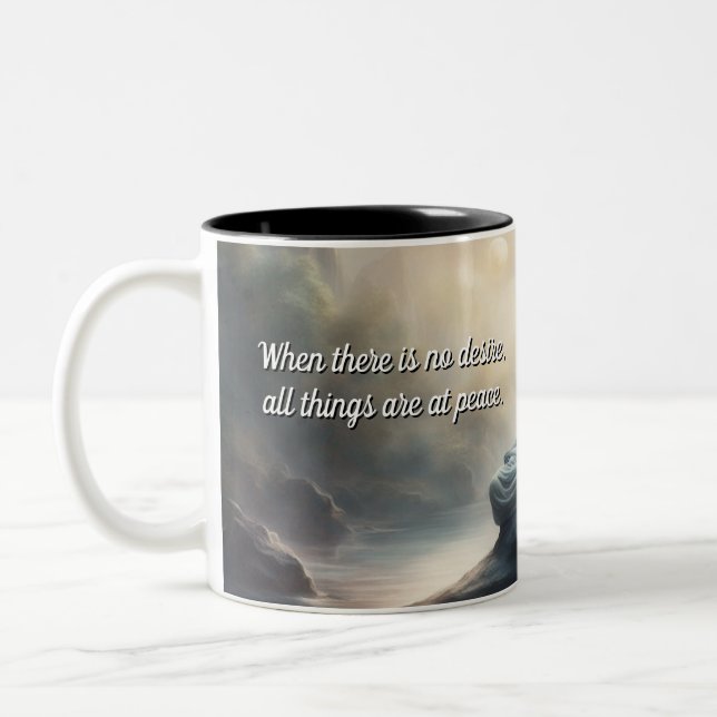 Schätze des Tao Te Ching 2003 Zweifarbige Tasse (Links)