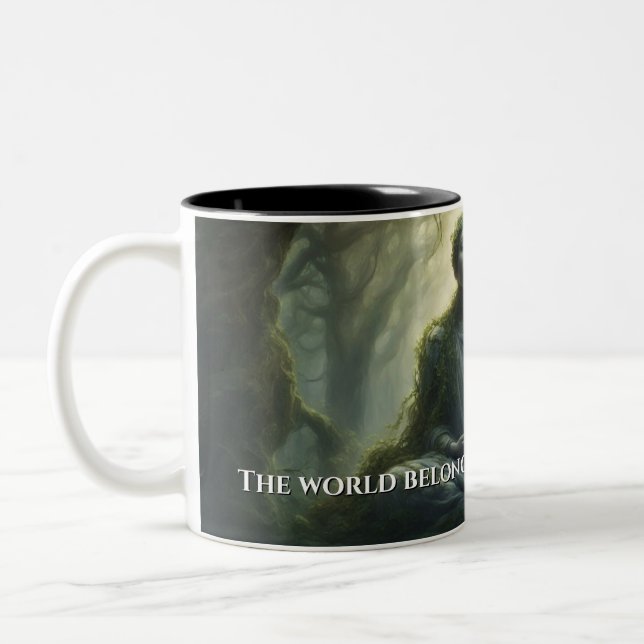 Schätze des Tao Te Ching 2018 Zweifarbige Tasse (Links)