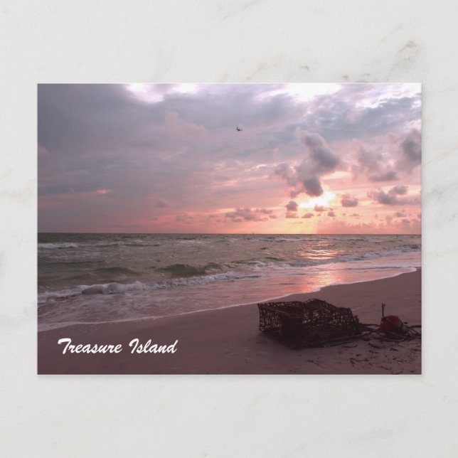 Schatzinsel, Florida Postkarte (Vorderseite)