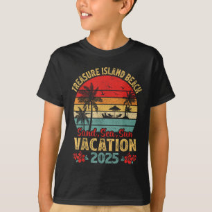 Schatzinsel Florida Sand Meer Sonne Urlaub 2025 T-Shirt