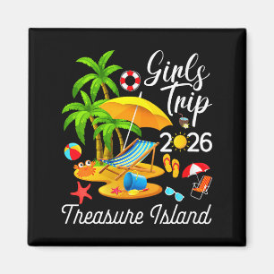 Schatzinsel Florida Sommer tropisch Damen Magnet