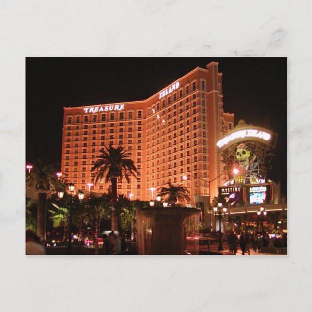 Schatzinsel Las Vegas 2002 Postkarten (Vorderseite)