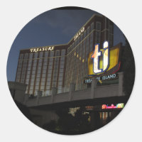 Schatzinsel Las Vegas Aufkleber