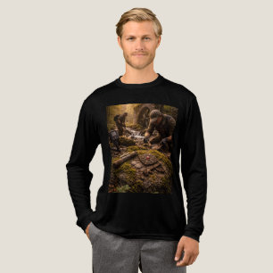 Schatzjäger Metalldetektor Tri-Blend Shirt