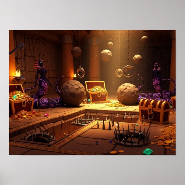 Schatzkammer der Serpents Poster (Vorne)