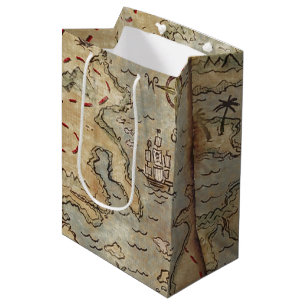 Schatzkarte Mittlere Geschenktüte