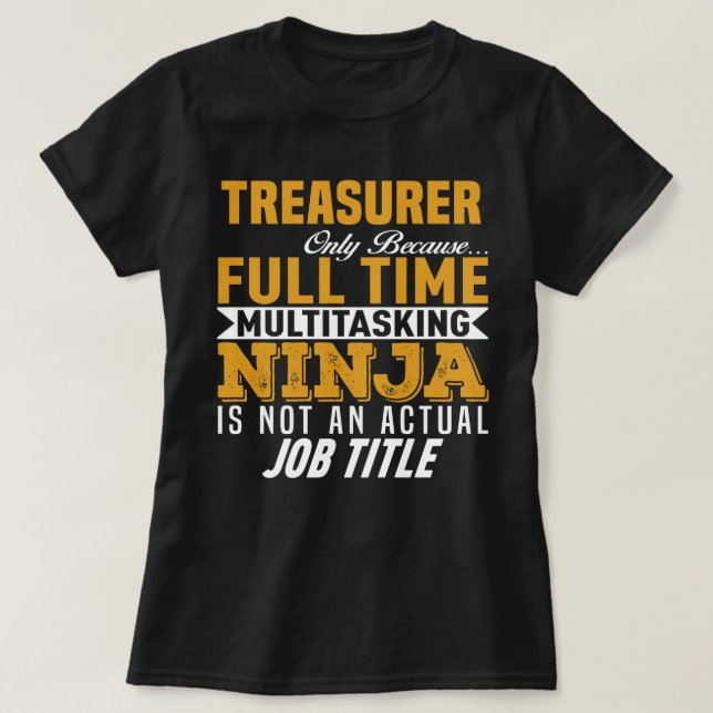 Schatzmeister T-Shirt (Design vorne)