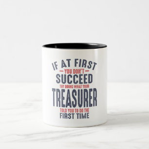 Schatzmeister Zweifarbige Tasse