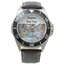 Schatzsuche Time Avid Rock Collector Rockhound Armbanduhr