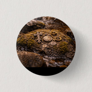 Schatzsucher-Detektorist-Grafik Button