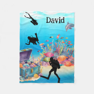 Schatztruhe gefunden Fleece Blanket