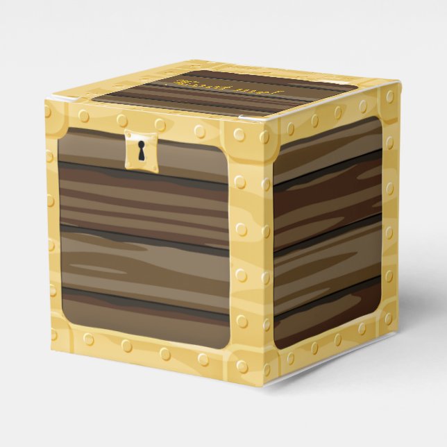 Schatztruhe Geschenkschachtel (Vorderseite)