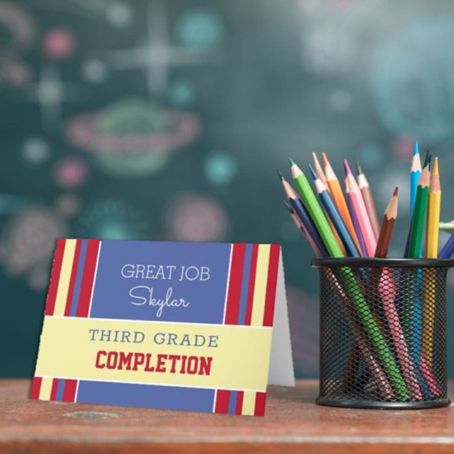 Schau! Benutzerdefinierte Grade Vervollständigungs Karte (Von Creator hochgeladen)