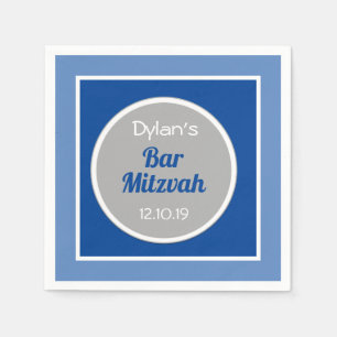 Schau! Custom Bar Mitzvah Servietten