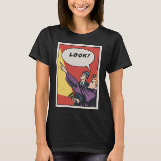 SCHAU! Das Ding am Himmel • Golden Era Comic Art T-Shirt