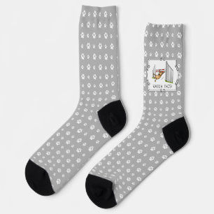 Schau dir das an! Hund - Agility lustig schwingend Socken