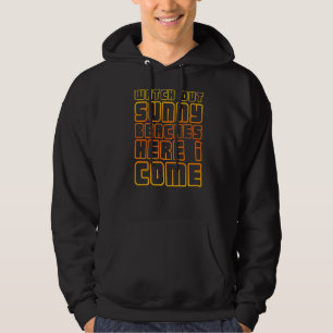 Schau dir die sonnigen Strände an, hier komme ich Hoodie