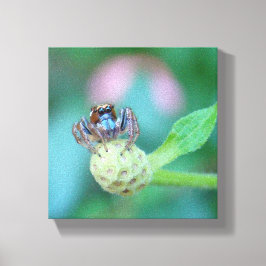 Schau dir diese Augen an! Leinwanddruck