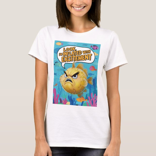 Schau, ich bin von Aufregung übersät T-Shirt (Vorderseite)