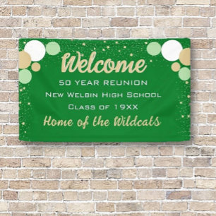 Schau mal! Fun Confetti Class Wiedersehen-Banner Banner